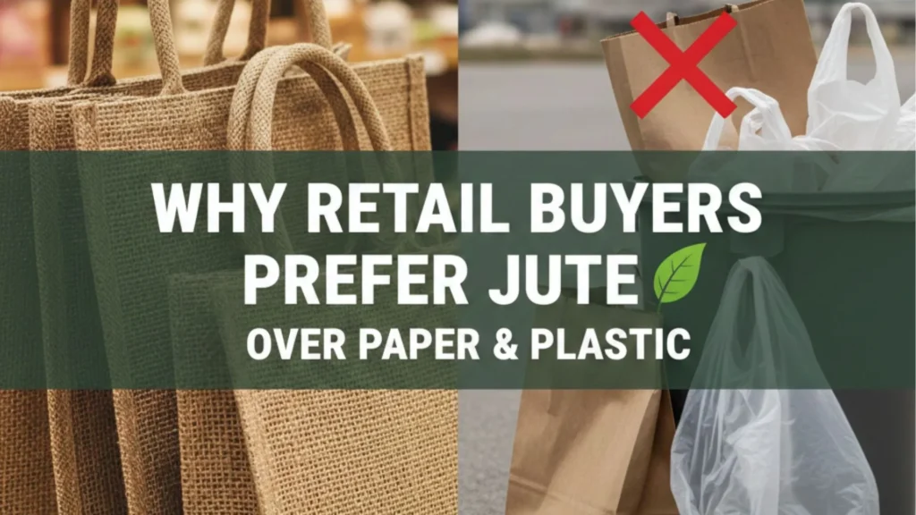 Jute Over Paper & Plastic