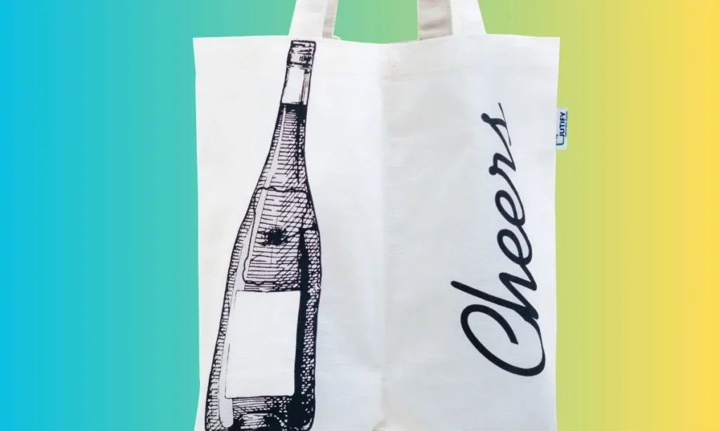 Cotton Wine Bottle Bags