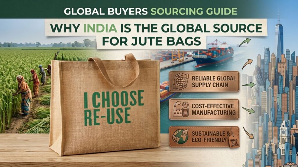 Why Global Buyers Source Jute Bags from India