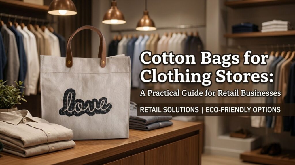 Cotton Bags for Clothing Stores