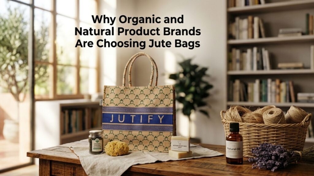 Organic and Natural Product Brands Are Choosing Jute Bags